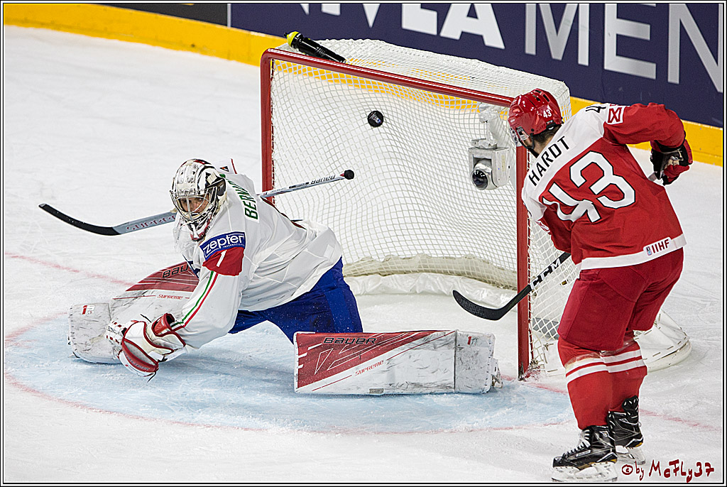 IIHF WM 2017, Daenemark - Italien, 15.05.2017